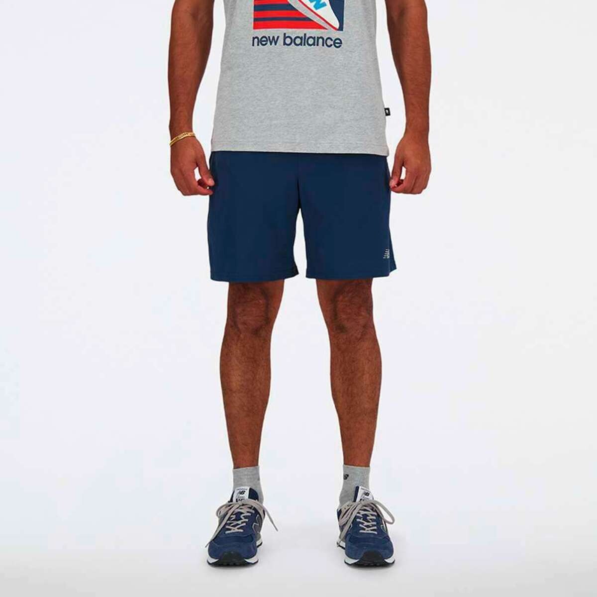 Short Sport Essentials 7'' de Hombre - Azul 