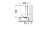 Bisagra para puerta metallamat 316.30.50 02