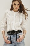 Camisa Sophie Frills Blanco