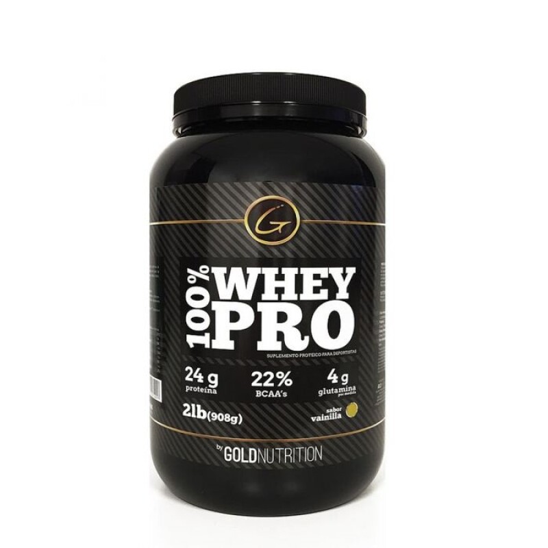 Proteína 100% Whey Pro Gold Nutrition Vanilla 2 Lbs. Proteína 100% Whey Pro Gold Nutrition Vanilla 2 Lbs.