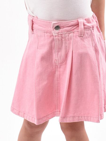 SHORT POLLERA CELINA ROSADO