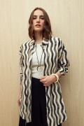 VESTIDO ROSIE PRINTED Rayas Gruesas