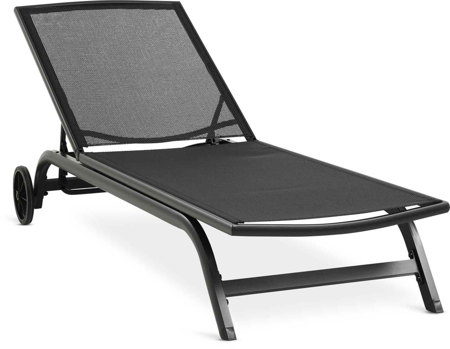 Reposera HANSTHOLM A76xL200 negro 