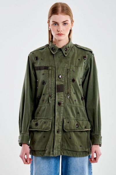 CHAQUETA Verde