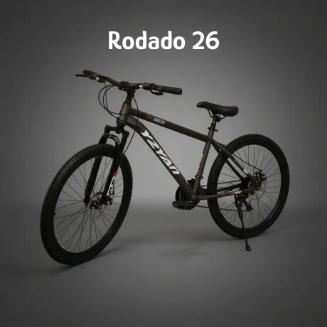 Bicicleta de Montaña Rodado 26 Freno A Disco 21 Cambios Grismate