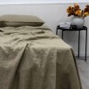 FUNDA DE DUVET FRENCH FLAX LINEN Oliva - SUPER KING