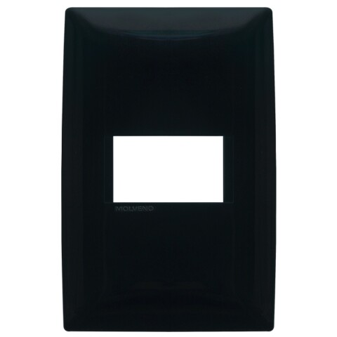 PLACA C/BASTIDOR 1 MODULO ATENEA. GRIS OSCURO PLACA C/BASTIDOR 1 MODULO ATENEA. GRIS OSCURO