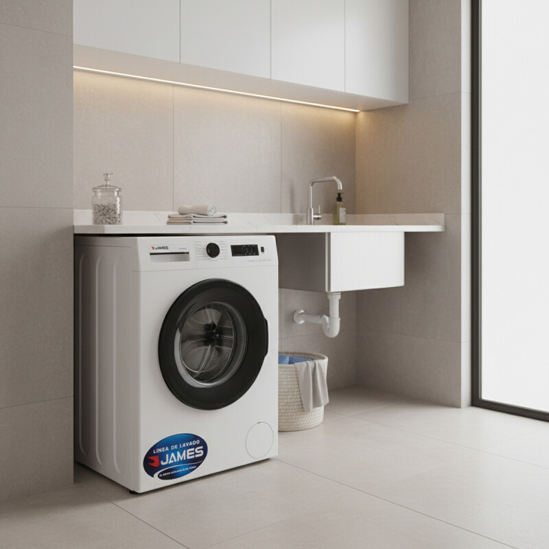 Lavarropas James 6kg Carga Frontal Lr 1006 Bl G5 Blanco Lavarropas James 6kg Carga Frontal Lr 1006 Bl G5 Blanco