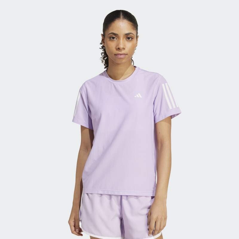 Remera Adidas Own The Run Violeta