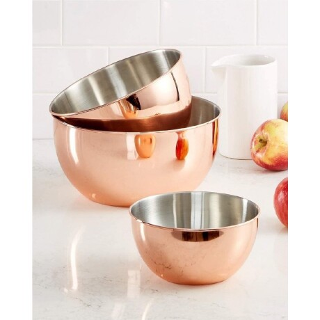 Bowl en acero inox. con terminación rose gold 28cm Bowl en acero inox. con terminación rose gold 28cm