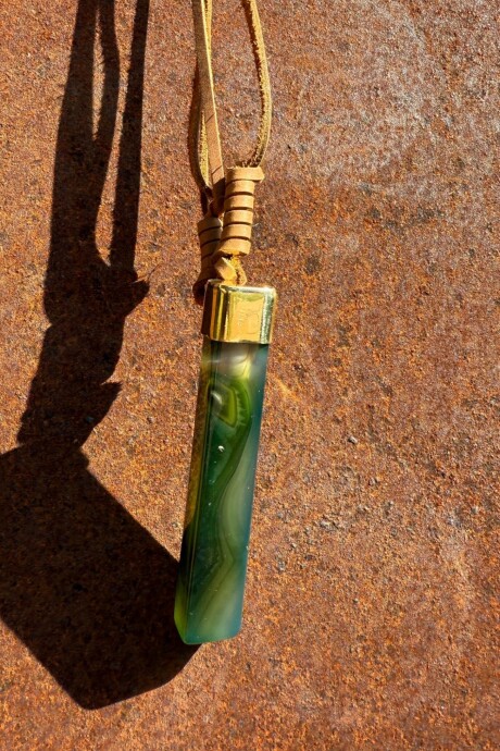 Stick Necklace Verde