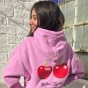 Buzo crop Cherrys N+ Rosado
