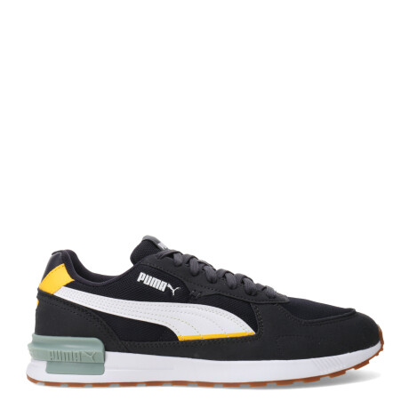 Championes de Hombre Puma Graviton Azul Oscuro - Blanco - Amarillo