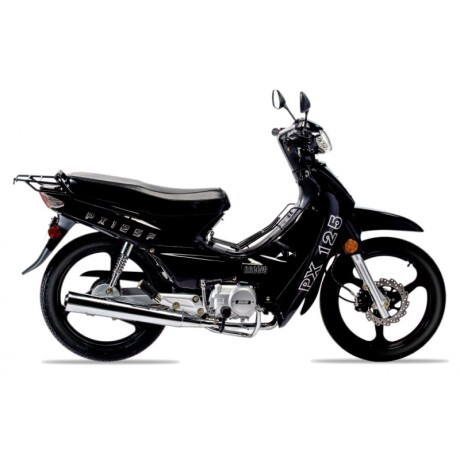 Moto Baccio Cub Px125 F Llanta De Aleacion Negro