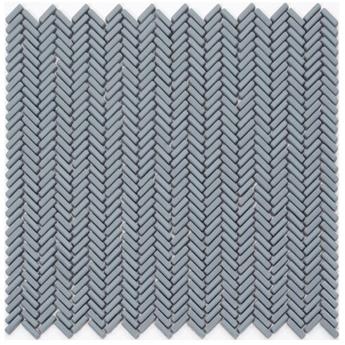 Mosaico De Vidrio 28X30.30 Color Gris Porcelamika 000