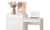 Escritorio Tocador 1 puerta 1 cajón - Trend Blanco