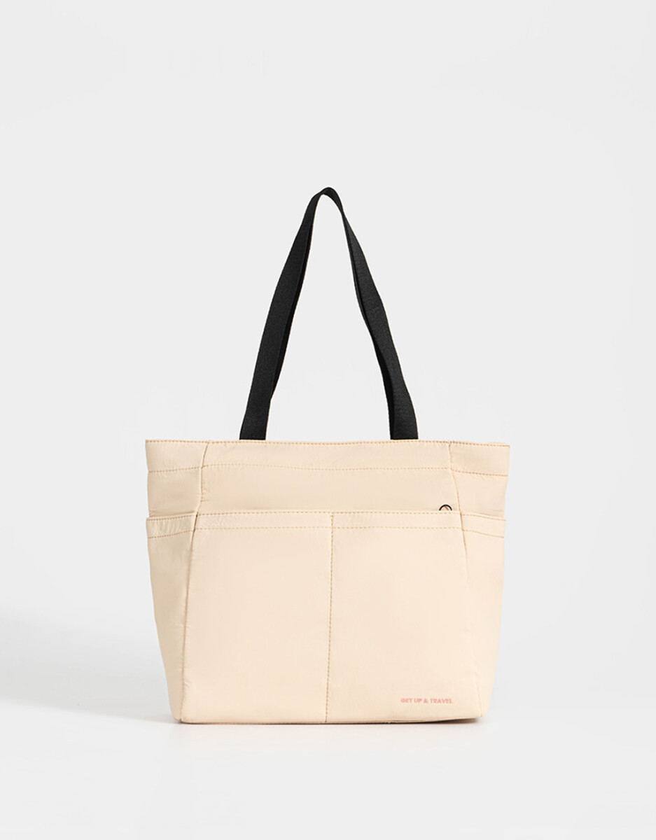 Cartera Shopper "get Up & Travel" 