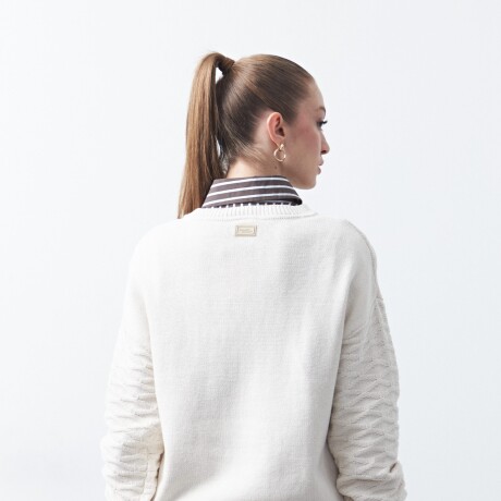 SWEATER DAMASO Crudo