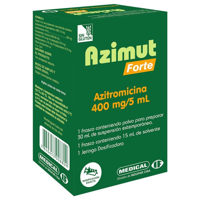 AZIMUT FORTE SUSP. FR. X 30 ML. única