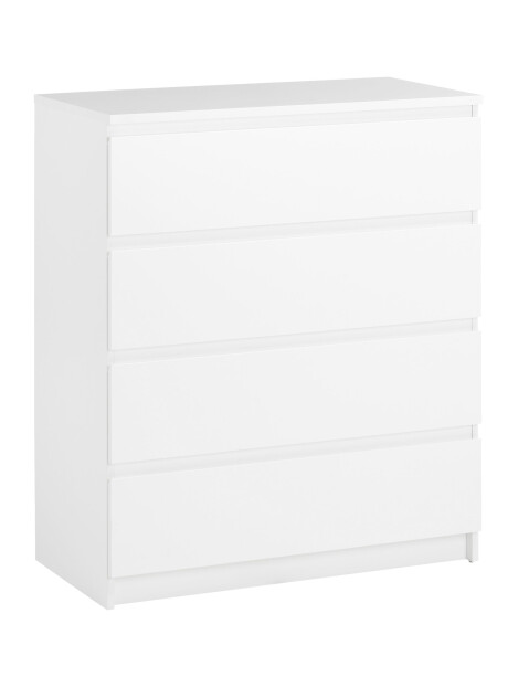 Cómoda TANGBJERG 4 cajones blanco Cómoda TANGBJERG 4 cajones blanco