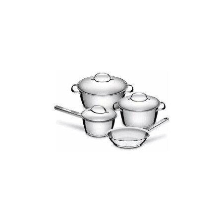 BATERIA DE COCINA TRAMONTINA ALLEGRA ACERO INOX. X 4 PZAS Sin color