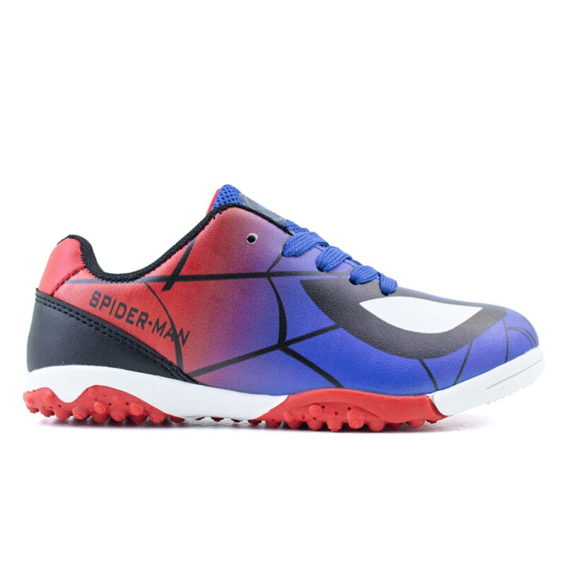 Championes Marvel Fútbol 5 Spiderman de Niños - SPICFW24010 Azul-rojo