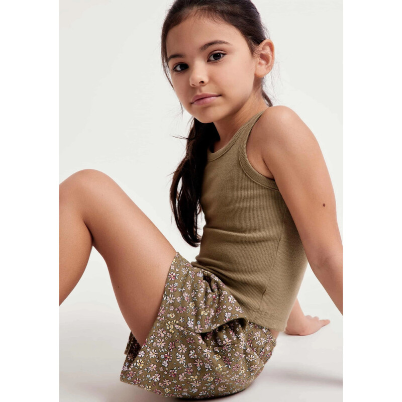 SHORTS FEM VERDE