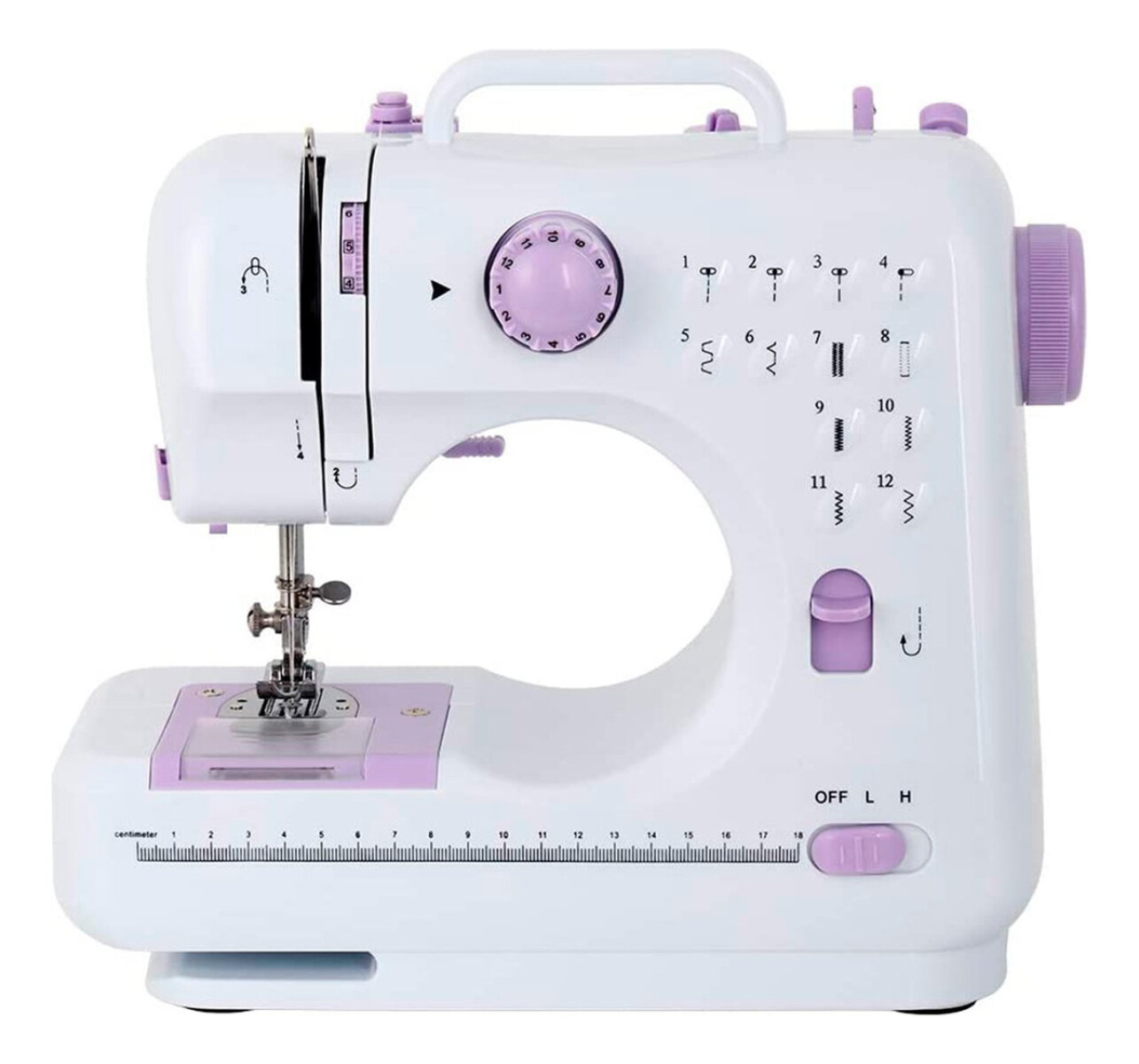 Máquina De Coser Electrica Pedal Profesional Modista Ropa 