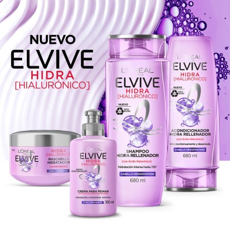 Crema Para Peinar Elvive Hidra Hialurónico 300ml Crema Para Peinar Elvive Hidra Hialurónico 300ml