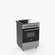 Cocina Eldom Monza 4 Hornallas Vitrocerámica Inox Cocina Eldom Monza 4 Hornallas Vitrocerámica Inox