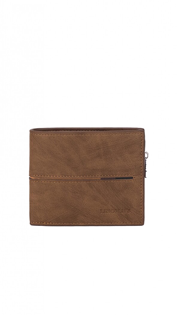 BILLETERA HOMBRE VAN GOGH MARRON CLARO C/ GUARDA LADRILLO