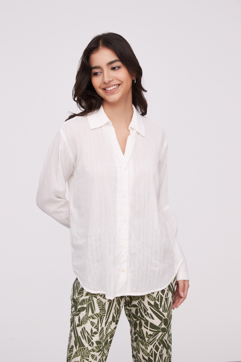 Camisa Tinchi - Marfil / Off White 