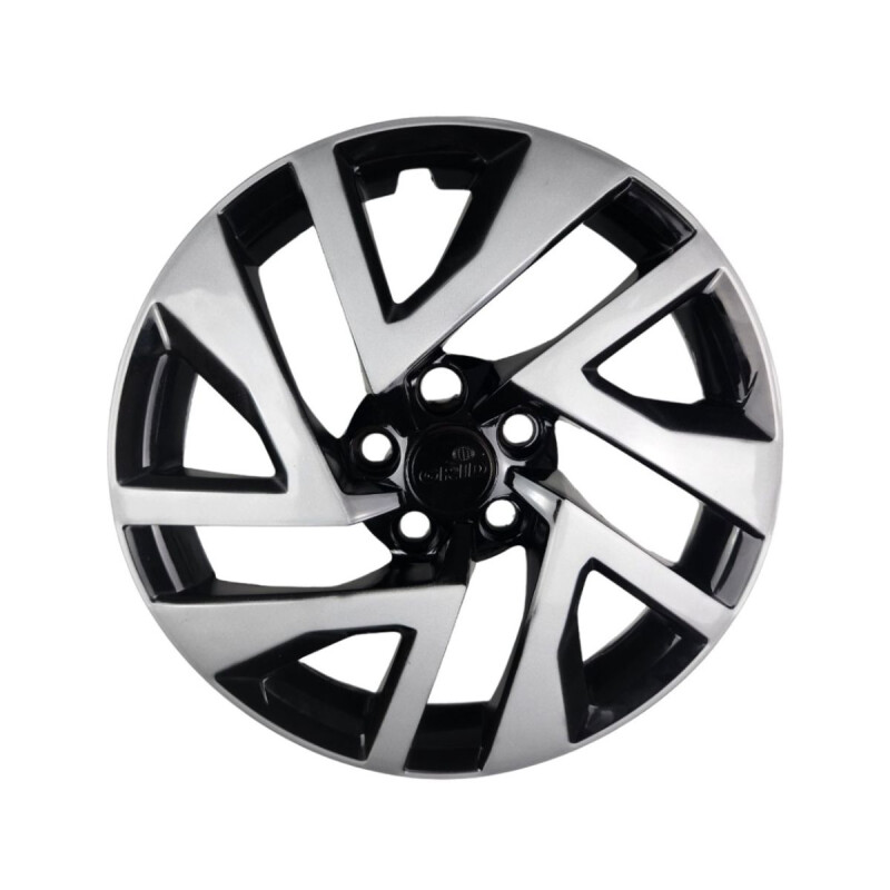 TAZA DE RUEDA RODADO 15 NEGRA / PLATEADA Taza De Rueda Rodado 15 Negra / Plateada