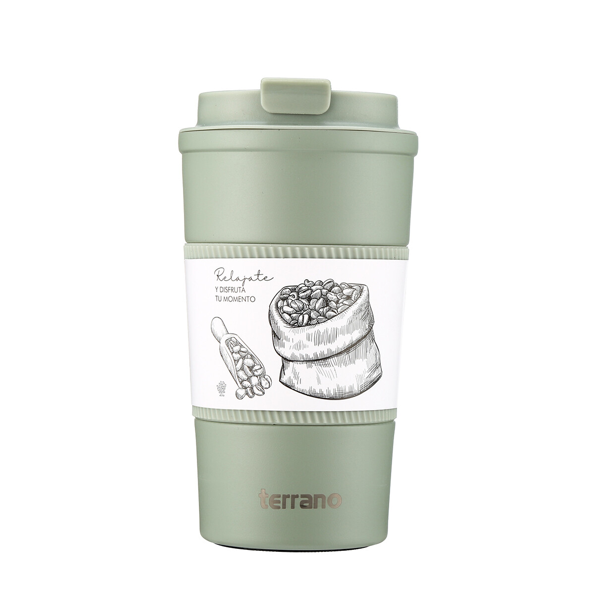 Vaso Térmico 510mL. - Oliva 