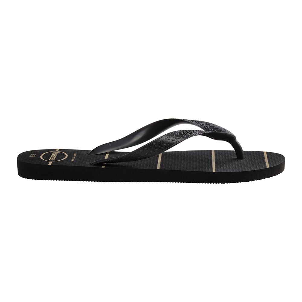Sandalias Havaianas Color Essential FC Hombre Negro