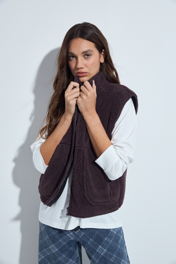 CHALECO MERLIN Chocolate