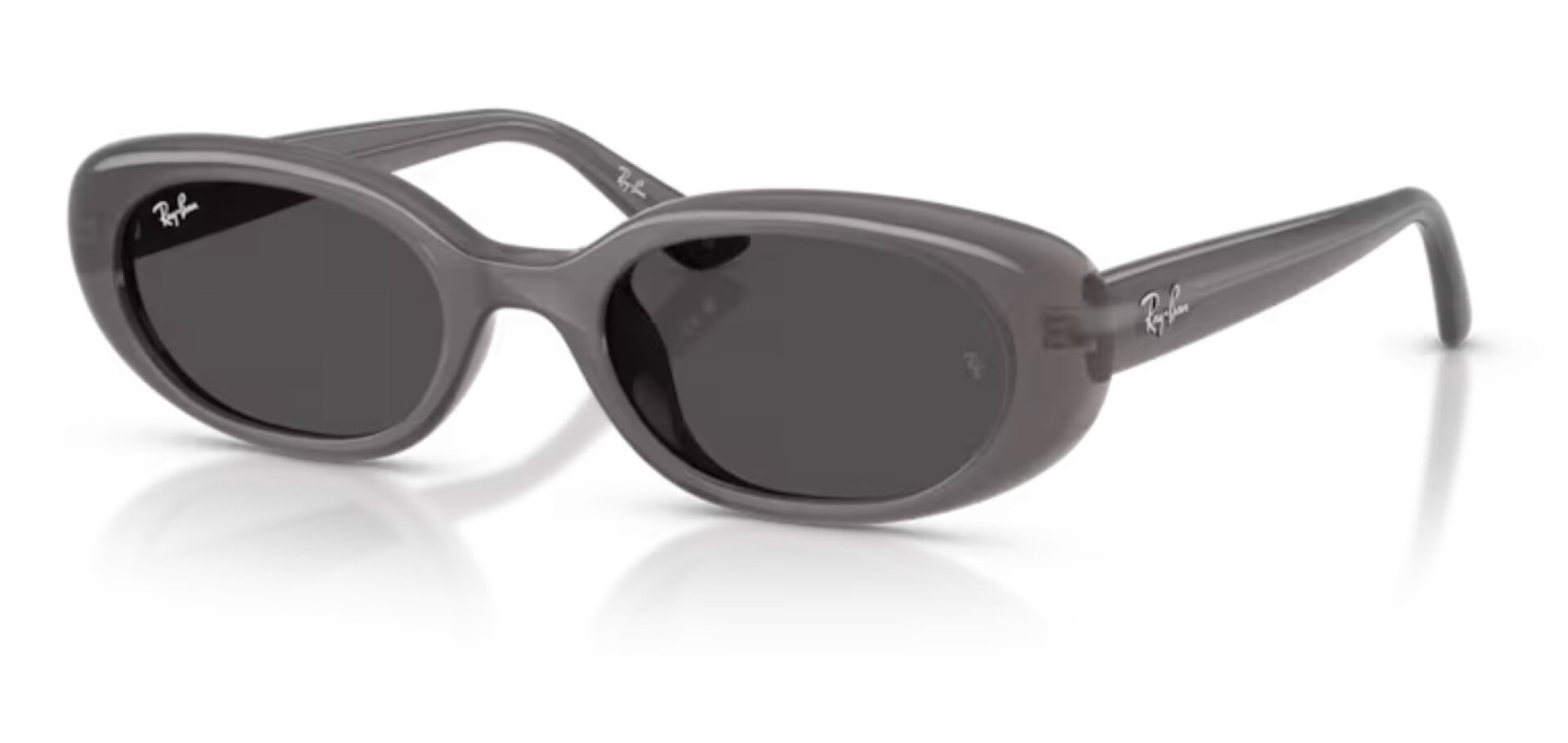 RayBan Oval - Gris Traslucido 