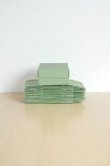 Pack x 20 unid - caja 02 - 8x8x4,5 cm. VERDE AGUA