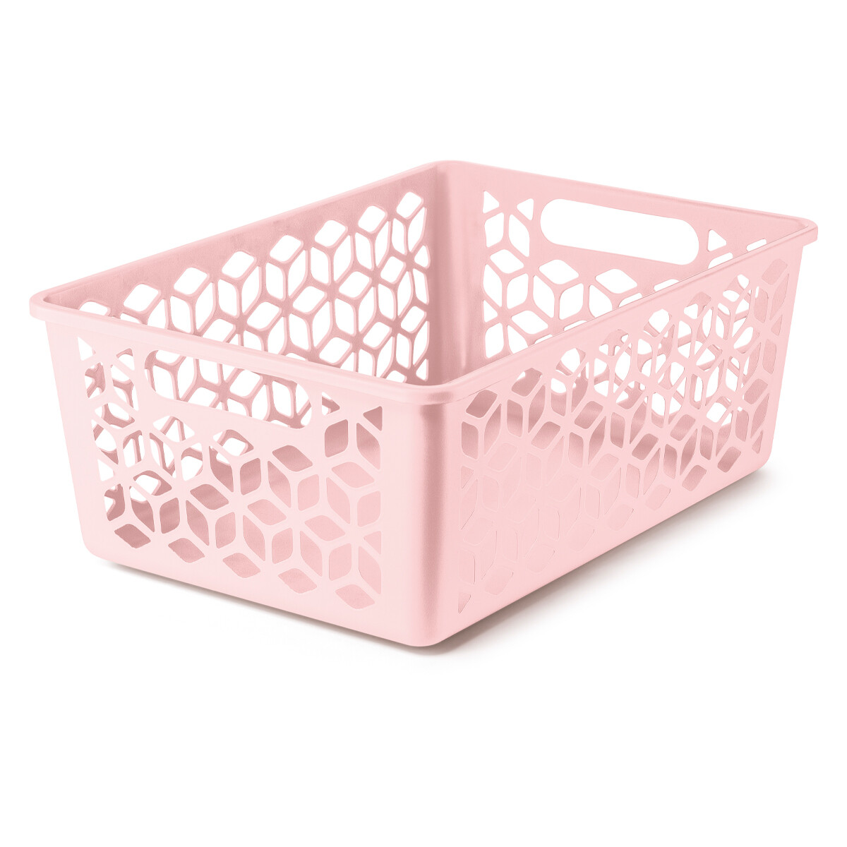 Cesto organizador G 15L - ROSA 