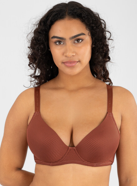 Soutien preformado copa c tulipan Rojo birck