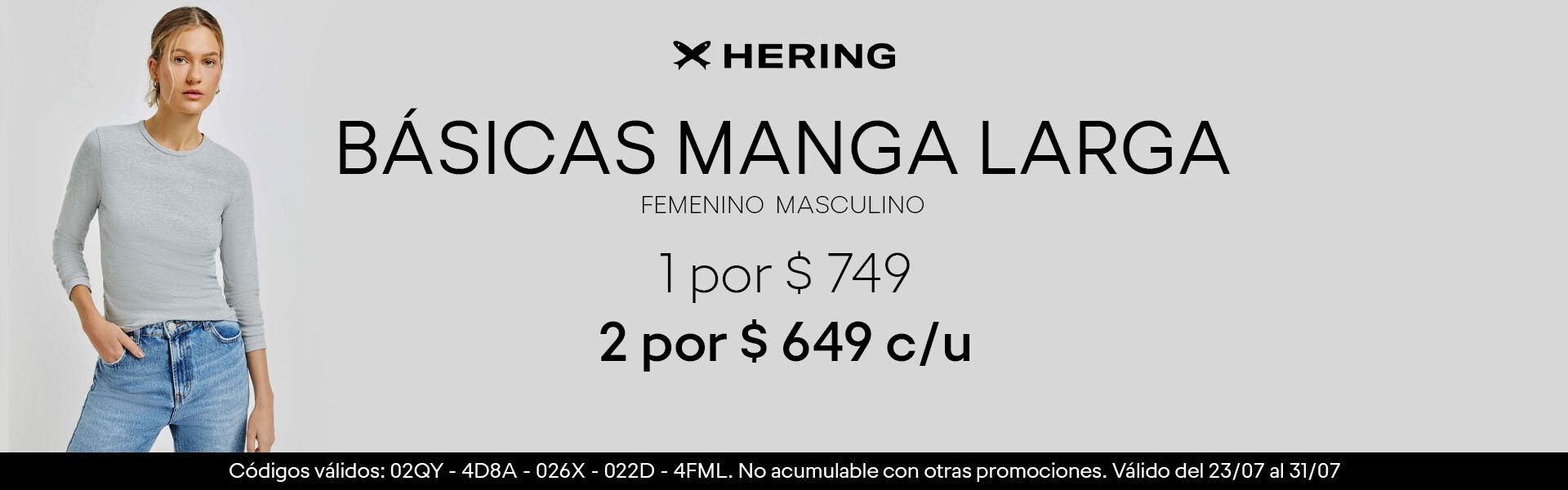 PROMO MANGA LARGA
