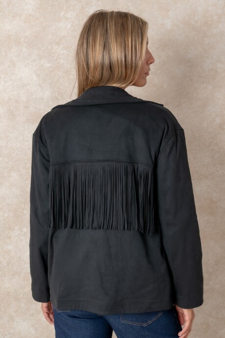 CHAQUETA CRETA Negro