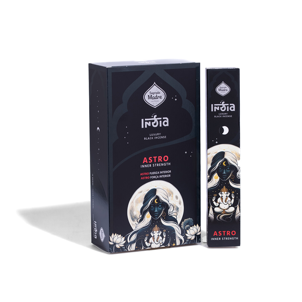 VARITAS LINEA BLACK CARBÓN SAGRADA MADRE CAJA X12 UNIDADES - Astro 