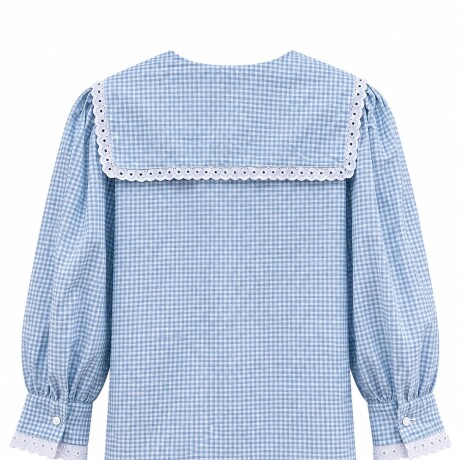 Blusa Marinera Cuadrille celeste