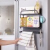 Estante magnético heladera porta rollos 2 niveles Estante magnético heladera porta rollos 2 niveles