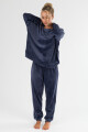 Pijama mae Gris melange