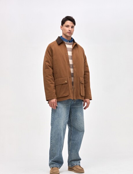 Campera Lux Chocolate