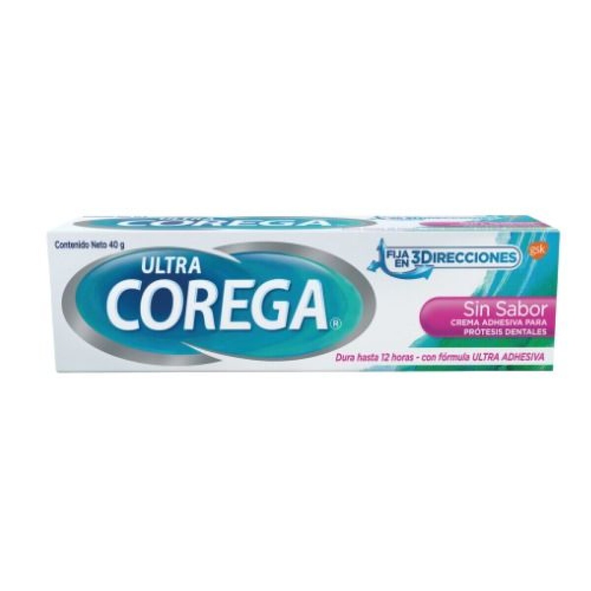 Corega Ultra Crema Adhesiva para Prótesis Dentales Sin Sabor 40gr – Adhesivo Dental 