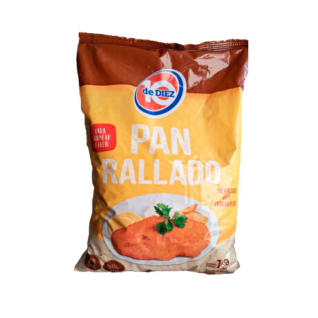 PAN RALLADO DE DIEZ 1 KG PAN RALLADO DE DIEZ 1 KG