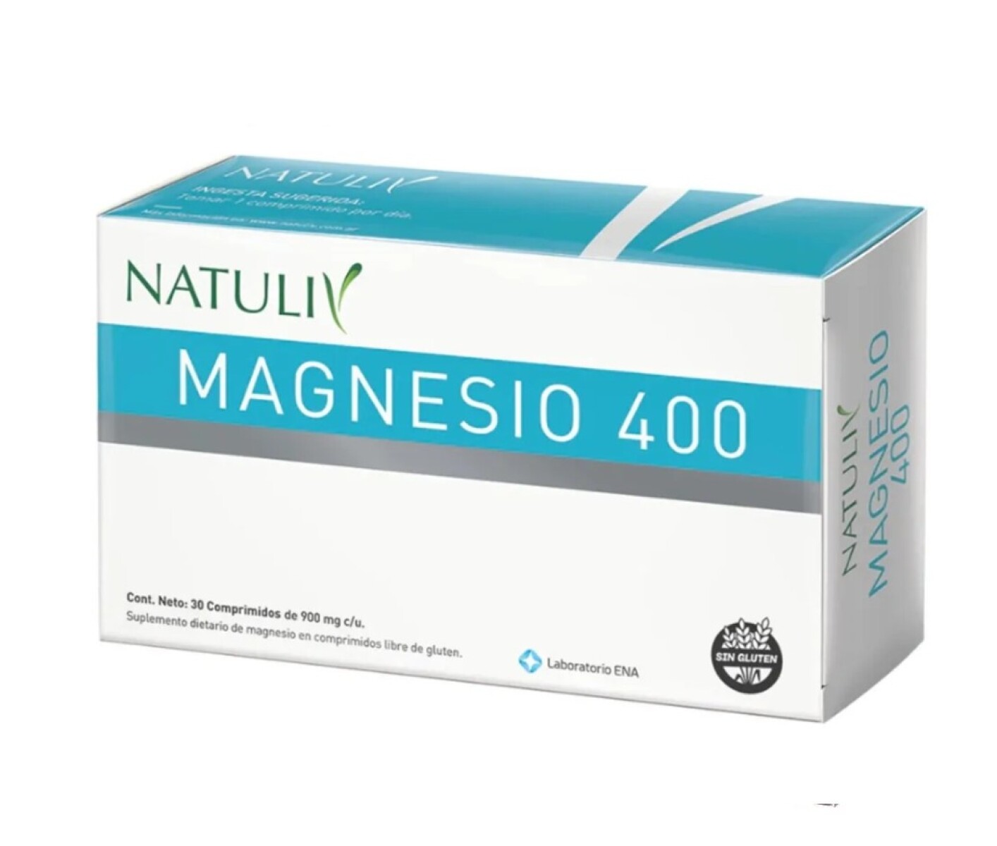 Magnesio 400gs 30 Cáps NATULIV 